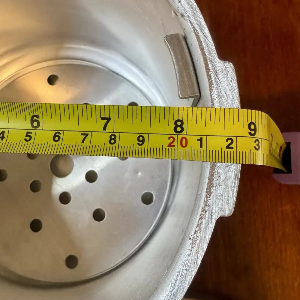 Presto 0121004 Vintage Pressure Cooker Canner 4 Qt Aluminum w/ Manuals